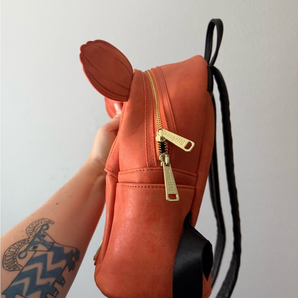 Disney Parks Loungefly Pumpkin Backpack - Picture 2 of 5